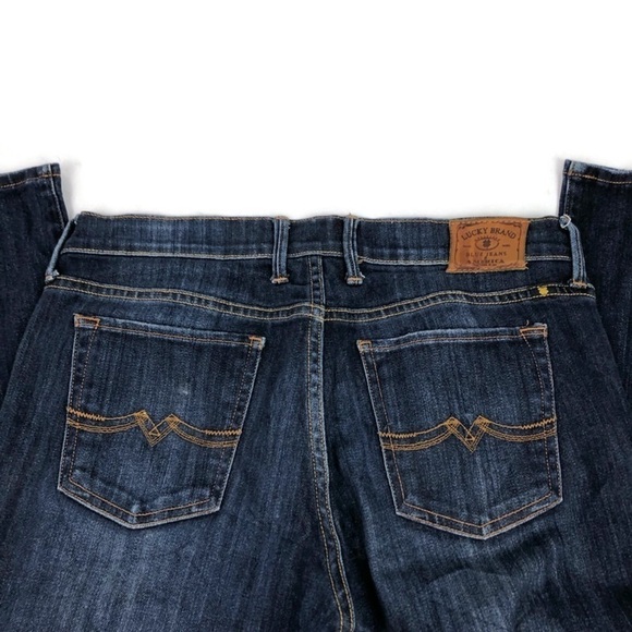 Lucky Brand Women's Size 6/28 Sweet N Low Dark Wash Distressed Bootcut J… - Picture 7 of 12